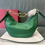 Valentino Original Hobo Bag Authentic Rockstud Leather