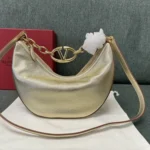 Valentino Original Hobo Bag Authentic Rockstud Leather