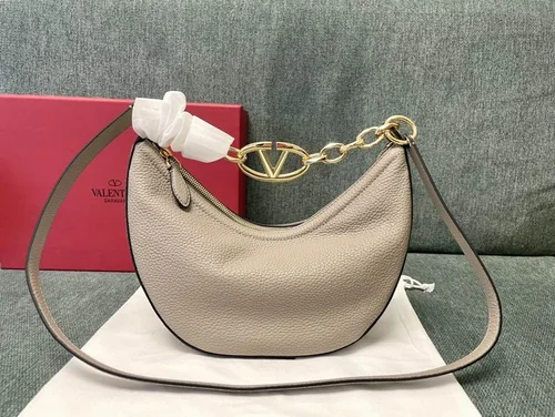 Valentino Original Hobo Bag Authentic Rockstud Leather
