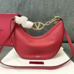 Valentino Original Hobo Bag Authentic Rockstud Leather