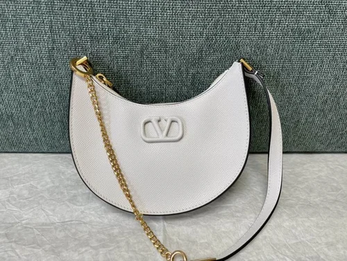 Valentino Original Hobo Bag Authentic Rockstud Leather