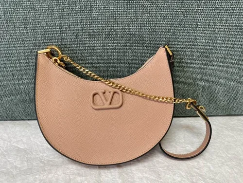 Valentino Original Hobo Bag Authentic Rockstud Leather