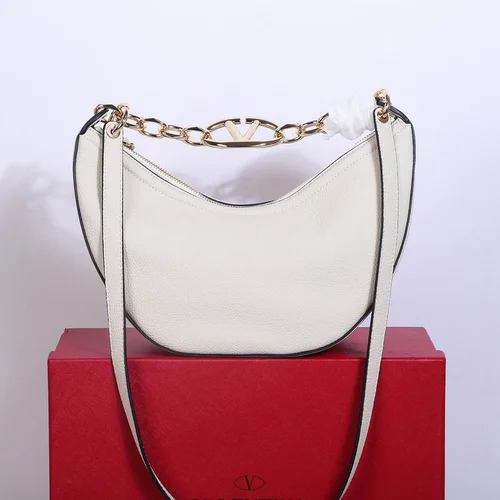 Valentino Original Hobo Bag Authentic Rockstud Leather