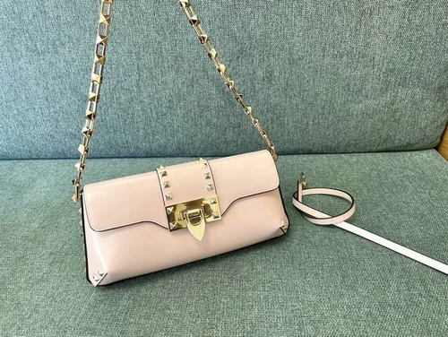 Valentino Original Shoulder Bag Authentic Rockstud Leather