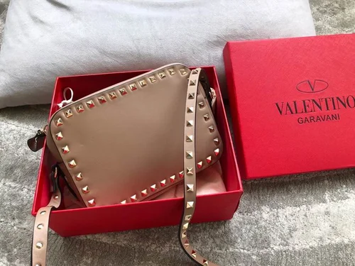 Valentino Original Shoulder Bag Authentic Rockstud Leather