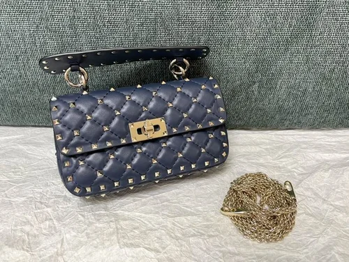 Valentino Original Shoulder Bag Authentic Rockstud Leather