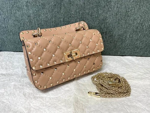 Valentino Original Shoulder Bag Authentic Rockstud Leather