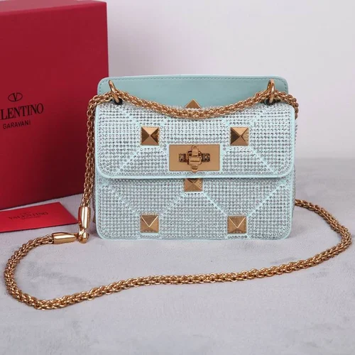 Valentino Original Shoulder Bag Authentic Rockstud Leather