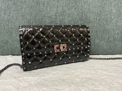 Valentino Original Shoulder Bag Authentic Rockstud Leather