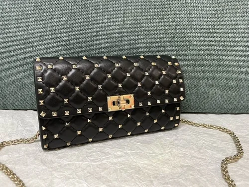 Valentino Original Shoulder Bag Authentic Rockstud Leather