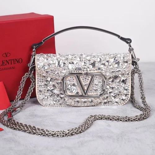 Valentino Original Shoulder Bag Authentic Rockstud Leather