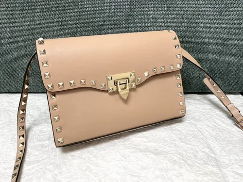 Valentino Original Shoulder Bag Authentic Rockstud Leather