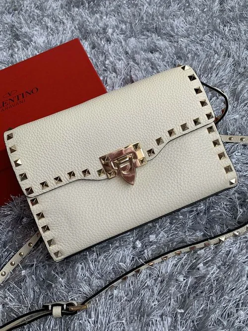 Valentino Original Shoulder Bag Authentic Rockstud Leather