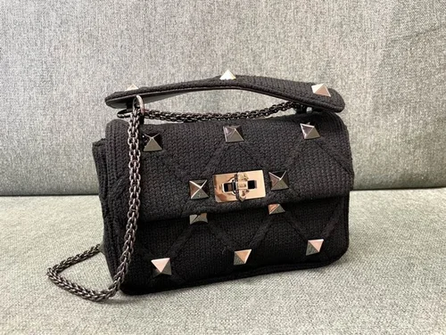 Valentino Original Shoulder Bag Authentic Rockstud Leather