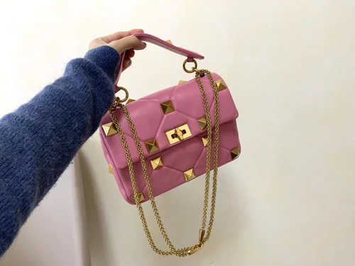 Valentino Original Shoulder Bag Authentic Rockstud Leather