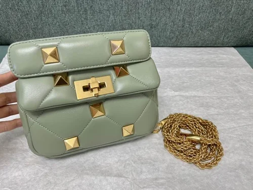 Valentino Original Shoulder Bag Authentic Rockstud Leather