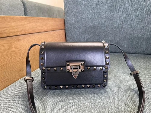 Valentino Original Shoulder Bag Authentic Rockstud Leather