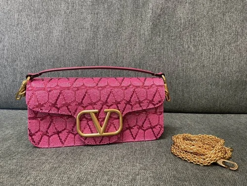 Valentino Original Shoulder Bag Authentic Rockstud Leather