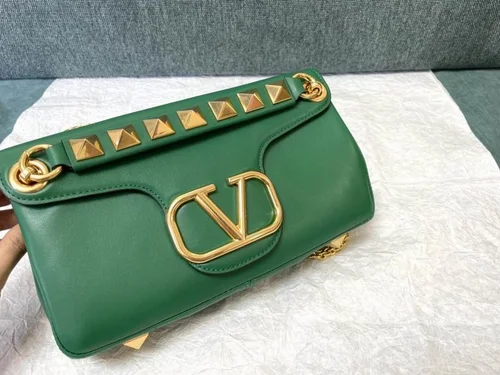Valentino Original Shoulder Bag Authentic Rockstud Leather