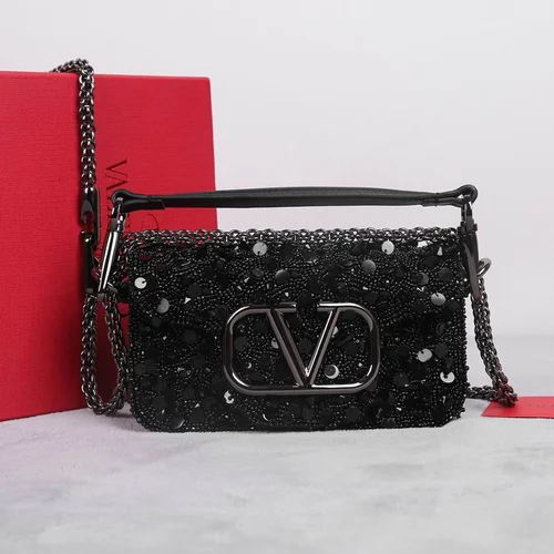 Valentino Original Shoulder Bag Authentic Rockstud Leather