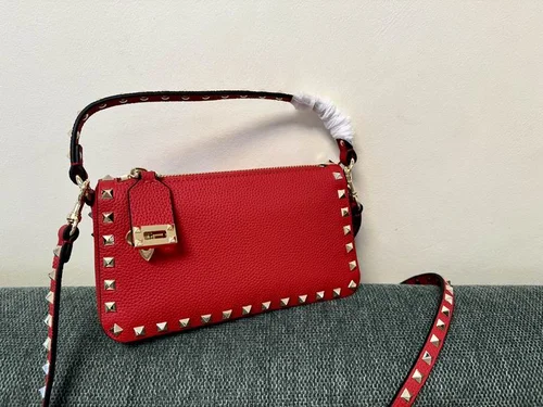 Valentino Original Shoulder Bag Authentic Rockstud Leather