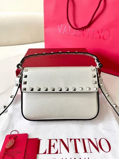 Valentino Original Shoulder Bag Authentic Rockstud Leather