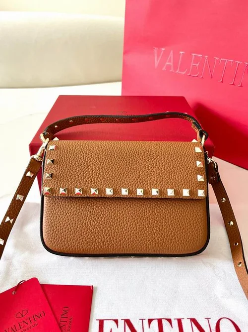 Valentino Original Shoulder Bag Authentic Rockstud Leather