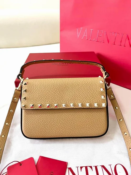 Valentino Original Shoulder Bag Authentic Rockstud Leather