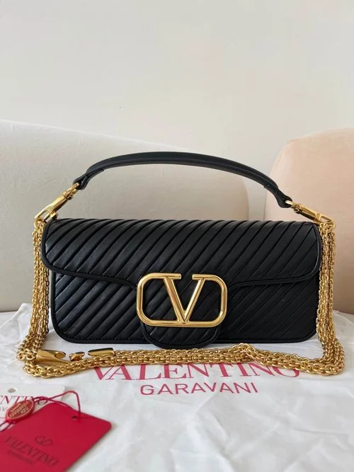 Valentino Original Shoulder Bag Authentic Rockstud Leather