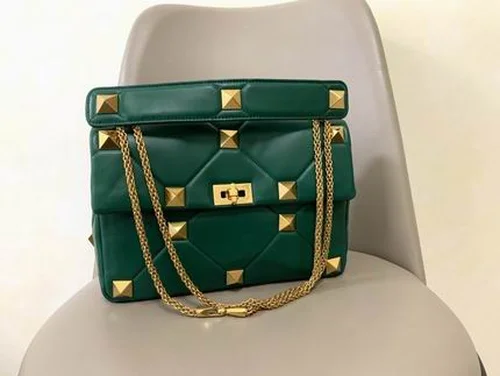 Valentino Original Shoulder Bag Authentic Rockstud Leather
