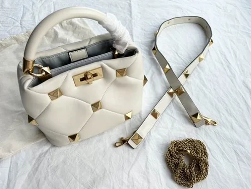 Valentino Original Bucket Bag Authentic Rockstud Leather