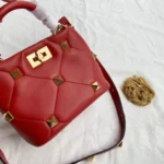 Valentino Original Bucket Bag Authentic Rockstud Leather