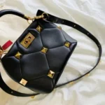 Valentino Original Bucket Bag Authentic Rockstud Leather