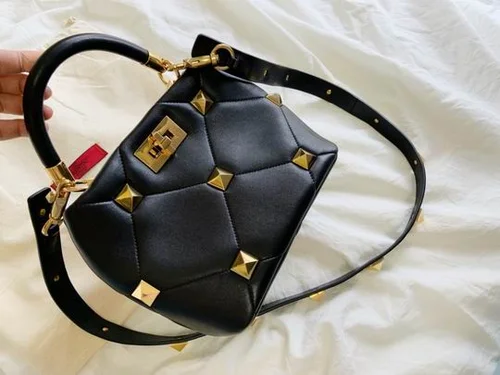 Valentino Original Bucket Bag Authentic Rockstud Leather