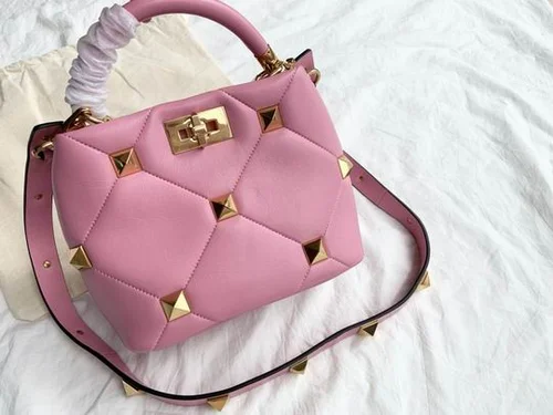 Valentino Original Bucket Bag Authentic Rockstud Leather