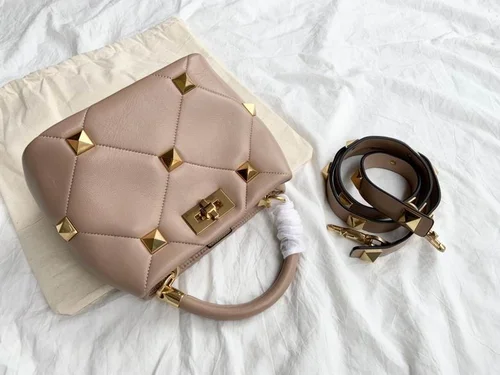 Valentino Original Bucket Bag Authentic Rockstud Leather