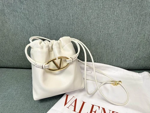 Valentino Original Bucket Bag Authentic Rockstud Leather