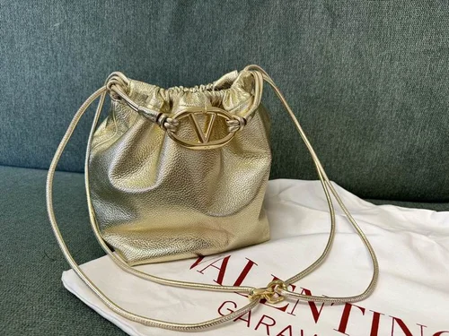 Valentino Original Bucket Bag Authentic Rockstud Leather