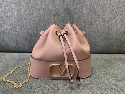 Valentino Original Bucket Bag Authentic Rockstud Leather