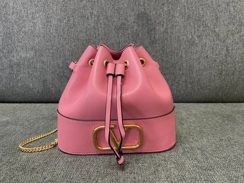 Valentino Original Bucket Bag Authentic Rockstud Leather