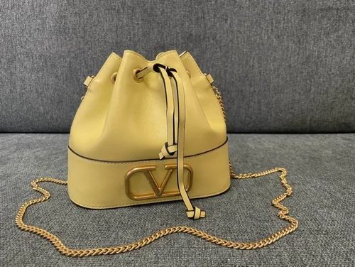 Valentino Original Bucket Bag Authentic Rockstud Leather