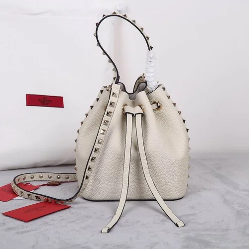 Valentino Original Bucket Bag Authentic Rockstud Leather