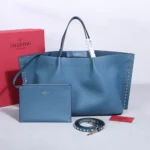 Valentino Original Large Shopping Bag Authentic Leather