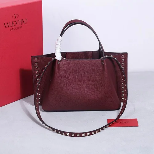 Valentino Original Large Shopping Bag Authentic Leather