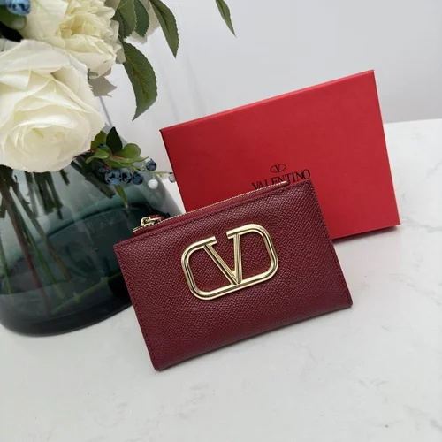 11 Valentino Women's Wallet Luxury Rockstud Leather Designer