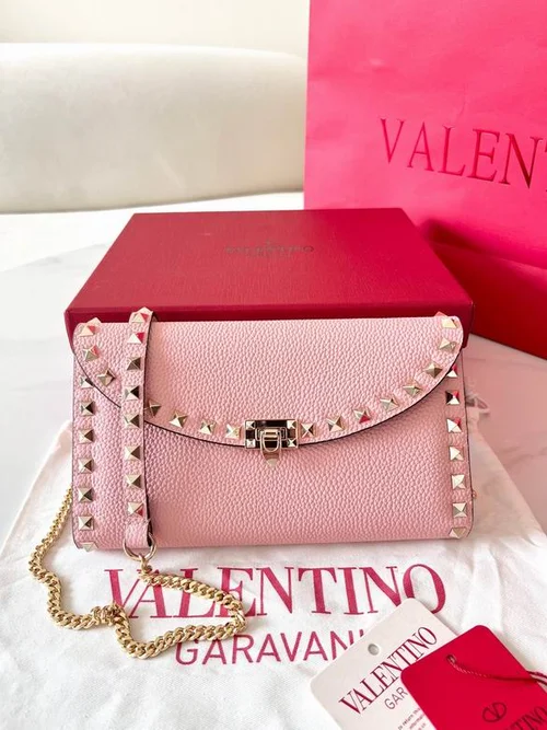 Valentino Original Shoulder Bag Authentic Rockstud Leather