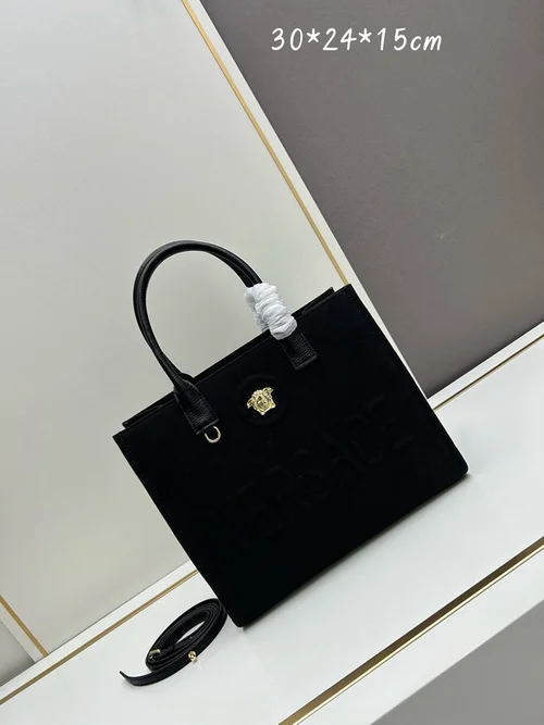 11 Versace Large Tote Bag Women Luxury Medusa Canvas