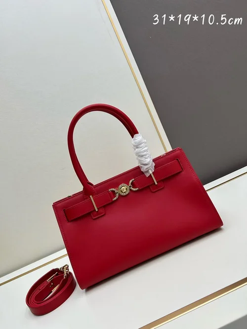 11 Versace Large Tote Bag Women Luxury Medusa Canvas