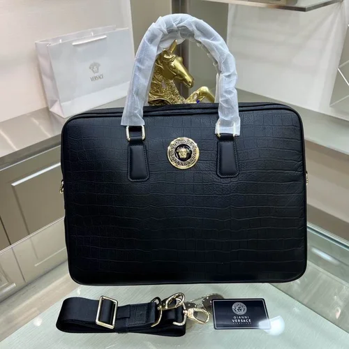 11 Versace Men's Designer Handbags Luxury Medusa Collection