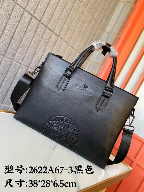 11 Versace Men's Designer Handbags Luxury Medusa Collection